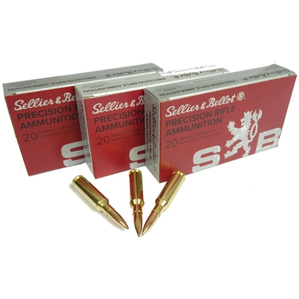 Amunicja kal. 6,5 Creedmoor HPBT 9,2g S&B